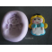 Stampino in silicone per Fimo "ALICE paffutella" 3cm