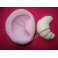 STAMPO SILICONE "CORNETTO CROISSAN MAXI"da 3,9cm