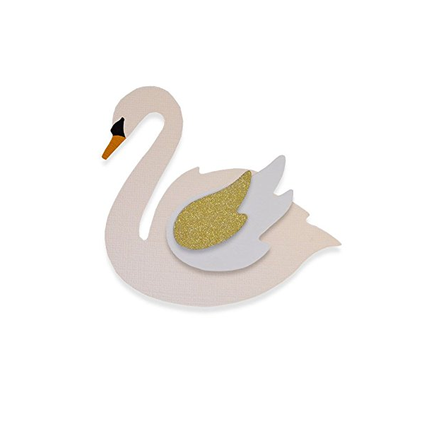 FUSTELLA SIZZIX BIGZ DIE - SWAN/CIGNO- 662502