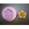 Stampino in silicone per fimo" GIRASOLE MAXI "da 2,8cm