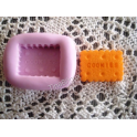 Stampino in silicone per fimo" BISCOTTO COOKIE " 2,4cm